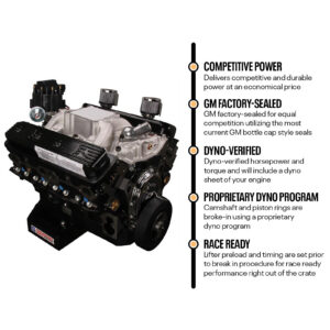 CT350 Sealed 602 Crate Engine, Dyno Tested, Race Ready — product image 2 of 2